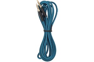lyrlody 3,5 Mm Headsetkabel för, 3,5 Mm -polig Till 4-polig Kabel 2 M Byte Av Spelheadset med Guldpläterad Kontakt för en PC