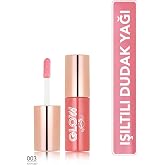 Glow Lip Oil Nemlendirici Etkili &amp; Işıltılı Bitişli Renkli Dudak Yağı