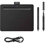 Wacom Intuos Small Tavoletta Grafica Bluetooth - Tavoletta Portatile per Dipingere, Disegnare ed Editare Foto con penna sensi