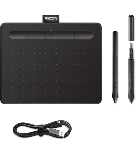 Wacom DTK1660K0B-CH Cintiq 16 Graphic Tablet, USB, Black, 422 mm