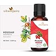 Urbanorganics Roseship Essential Oil Pure, Natural & Undiluted Oil For Massage, Hair Care, Dandruff, Hair Care, skin irritation, Acne reduction & Skin care 15ml
