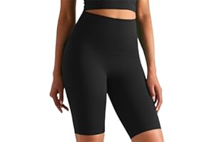 JTSONN Pantaloncini Donna Dportivi Vita Alta Pantaloncini Donna Palestra Coscia Antisfregamento Running Shorts Leggins Push Up Corti Ciclisti Shorts