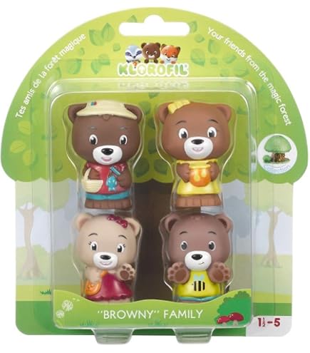 Personnage / figurines Klorofil Mia famille Nutnut - Jeux & Jouets