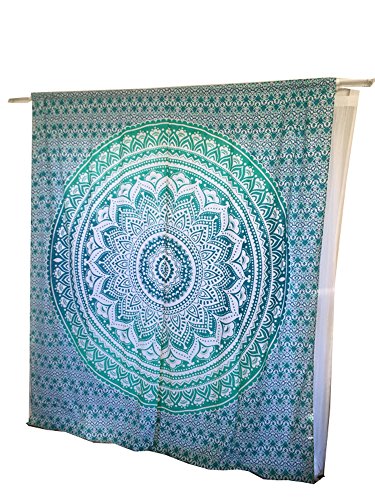 Mandala Vorhänge, Tapisserie, Home Decor, Wand, Drapes, indischen Mandala, Fenster Behandlung, Vorhang, Bildschirm, Draperie, Rollo - 2