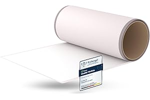 Flickly® Patchs de réparation autocollants | camions, remorques, tentes, auvents, camping, parasols, piscine | disponibles en plusieurs couleurs | 2,5m x 20cm | Blanc (RAL9010)