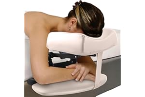 EBANKU Regulowany zagłówek poduszka na twarz, zagłówek, poduszka na twarz, poduszka do twarzy, wspornik do salonu, domu, materac, zestaw do masażu