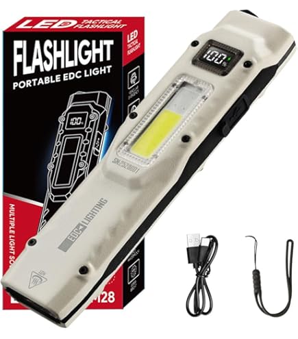 LOOP GEAR SK03 Lampe De Poche LED Rechargeable, Lampe Torche