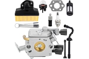 ZAMDOE MS250 Carburador para Stihl MS 250 021 MS210 023 MS230 025 motosierra Reemplazo para Walbro 1123 120 0605 WT-215 WT-286 C1Q-S11E C1Q-S11G C1Q-S76 C1Q-S76A C1Q-S76E 1123-120-0603 Carburador