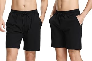 Irdcomps Pantalón corto de pijama para hombre Pantalones Pijamas Cortos Hombre Algodon Ropa de Dormir
