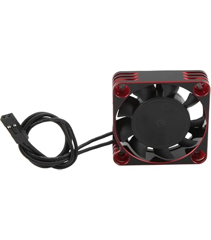 YSIDO 30mm 40mm support de Dissipation thermique du ventilateur de reoidissement pour 1/8 1/10 1/12 Traxxas Axial Wltoys 144001 104001 RC Buggy Monster Car  26