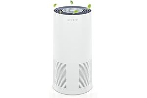 MIKO Air Purifier For Home Large Room Covers Up To 1450 Sqft | H13 True HEPA With PM2.5 Sensor, Auto Function, 4 Fan Speeds- Removes Up to 99.97% of Allergies, Asthma, Smoke, Dust For Home