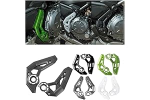 FAYEDENICY Motorcycle Front Side Trim Frame Cover Panel Fairing Cowl Protector Decoration Body Kits for Kawasaki Z650 Z 650 Ninja 650 Ninja650 Accessories 2017 2018 2019 2020 2021 2022 (Carbon Fiber)
