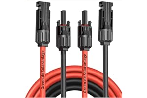 Green.de solaranlage - Solarkabel Helukabel 4mm², 6mm² - Solar Verlängerungskabel outdoor - Verlängerung 1-50m - Photovoltaik Kabel in rot oder schwarz