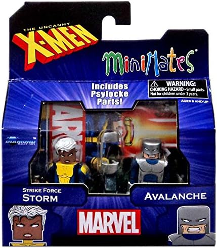 Art Asylum uncanny x-men minimates series 60 exclusive - strike force storm and avalanche