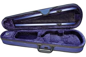 PURE GEWA Estuche con forma para viola CVA 03 para longitud del cuerpo 35,5 cm azul oscuro