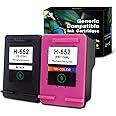 Generic Ink Cartridge Replacement for HP 652 XL Compatible with DeskJet 3787, 3789, 3835, 4535 Printers (Black Cyan Magenta Yellow Combo Pack)