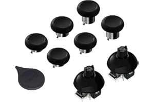 GuliKit Joysticks Replacement Module, 720° Adjustable TMR Magnetic Joystick Replacement Kit, for PS5 DualSense/DualSense Edge Controller, Anti-drift Stick Repair Module with 3 Pairs Thumbstick Cap