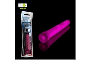 KNIXS - 1x Power Knicklicht, seit 15 Jahren in Profiqualität, Glowstick einzeln verpackt - 150 x 15 mm - Leuchtstab - 7 einfarbig Leuchtend - für Party, Festival, Karneval, Outdoor oder Notlicht