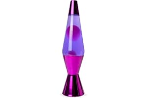 RED5 Purple Molten Lava Lamp Energy Efficient Ecodesign Liquid Wax Mood Light