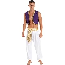 Arabisches Prinz-Kostüm Für Männer – Perfekt Für Mottoparty, Karneval & Halloween