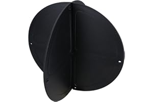 AB TOOLS Plastimo - Palla di segnalazione di ancoraggio pieghevole, resistente, diametro 30 cm, colore: Nero