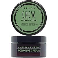 AMERICAN CREW Pomade – Stylingcreme Mit Mittlerem Halt, Wasserbasiert, 85 G (2er Pack), Für Glatte Frisuren & Glanz