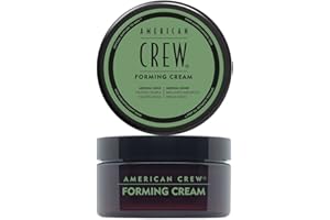 AMERICAN CREW – krem formujący, 85 g, krem do stylizacji dla mężczyzn, produkt do włosów o średniej przyczepności, produkt do stylizacji elastycznie formowanych włosów i wykończenia z naturalnym
