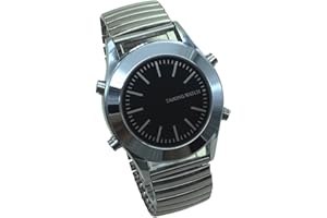 VISIONU Orologio Parlante con Sonoro in Italiano con Sveglia e Relazione oraria Per anziani e non Vedenti