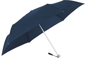 Samsonite Rain Pro 3 Sección Manual para paraguas plano 24 cm, azul
