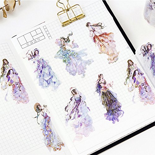 Preisvergleich Produktbild yiding Washi Tape 5 Meter Dreamy Muster Deko Klebeband