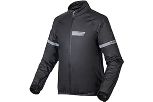 REBELHORN Ocean Jacket Veste de Pluie pour Moto Mixte