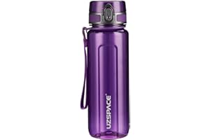 UZSPACE Butelka do picia dla dzieci, 500 ml, 750 ml, 950 ml, szczelna, nie zawiera BPA i tritanu, na rower, fitness, do aktywności na świeżym powietrzu