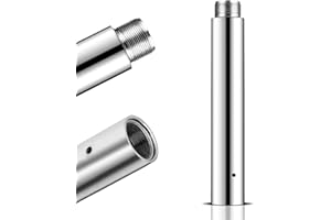 PRIOR FITNESS 250 mm Extension de Barre de Pôle Dance, Professionnelle 45 mm Barre de Pole Dance Accessoire