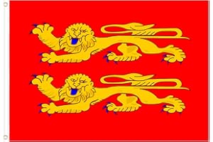 HPMAISON Drapeau de la Basse-Normandie Grand - Drapeau Bas-Normand 150x90 cm/5x3 ft Parade Décoration Fête Célébration Coupe du Monde