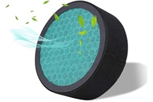 Earnmore Filtro purificador de Aire A9丨Filtro de Repuesto HEPA Verdadero 4 en 1 de Alta eficiencia,Compatible con purificador de Aire, Elimina los olores y el 99.7% de Las partículas en el Aire.