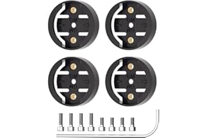 BIBERAXLE Supporti di ricambio per Garmin, adattatore GPS per biciclette compatibile con Garmin Edge e Varia OEM Mounts 4 pezzi