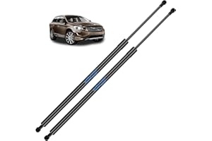 Koaudb 2x Amortiguador Maletero para Volvo XC60 2008-2017 Negro Resorte de gas Maletero Amortiguador Maletero Reemplaza #31365719, 31297156,31335392