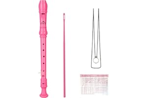 EASTROCK Flauta Dulce Soprano (Rosa Pastel)