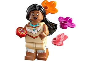 Blue Ocean LEGO Minifigures Disney 100 - Choose 1 of 18 Different Figures 71038 (Pocahontas with compass print), small