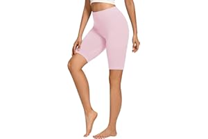 Libella Short de Cyclisme Legging Court Femme Short Taille Haute en Coton Short de Sport d'été Opaque Magenta 4165 VA
