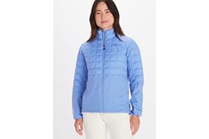 Marmot Izolowana kurtka wycieczkowa, wodoodporna kurtka funkcyjna, ocieplana kurtka pikowana, wiatroszczelna kurtka turystyczna Kobiety Wm's Echo Featherless Hybrid (1 w zestawie)