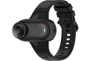 FTRONGRT Custodia compatibile con fotocamera Insta360 GO 3S / Insta360 GO 3 / Insta360 GO 2, antigraffio, custodia protettiva in morbido silicone nero