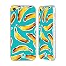 Produktbild Head Case Designs Wasser Bananen Silber Rahmen Hülle mit Bumper aus Aluminium für Apple iPhone 5 / 5s / SE