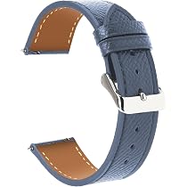 Echtleder Uhrenarmband – Schnellverschluss, 12-22 Mm, Für Damen & Herren, Wasserabweisend