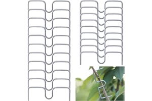 SUYNAUETEV 20 Stück Astspreizer M13cm Pflanzenstützen Astspreizer für Obstbäume Aststütze für Obstbäume Aststütze Astklammern für Obstbäume Astklammer Aststütze Nivellieren von Ästen Kirschbaum Apfelbaum