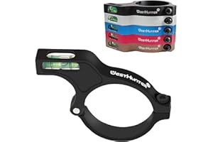 WestHunter Optics Rifle Scope Bubble Level for 30mm/34mm Tubes - Precision Shooting & Competition