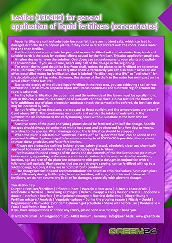 Photinia-Dünger HIGH-TECH Pflanzen Dünger für Glanzmispel Lorbeermispel Photinien - 5