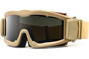 ‎ENZODATE EnzoDate Military Alpha Ballistic Protective Glasses Tactical Sunglasses Airsoft CS Paintball Glasses