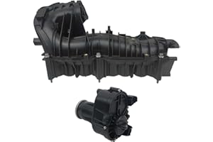 ‎BISENYA Bisenya Ansaugkrümmer mit Motor #11614728712 11618507239 Ersatz für 2003-2013 1er E81 E82 E87 E88 3er E90 E91 E92 E93 5er E60 E61 X1 E84 X3 E83