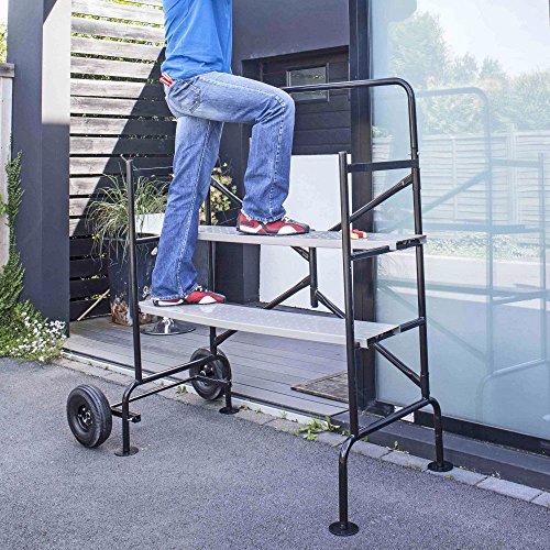 BRAST Arbeitsbühne Gerüst Baugerüst Rollgerüst Malerbühne Leiter Fahrgerüst - 4